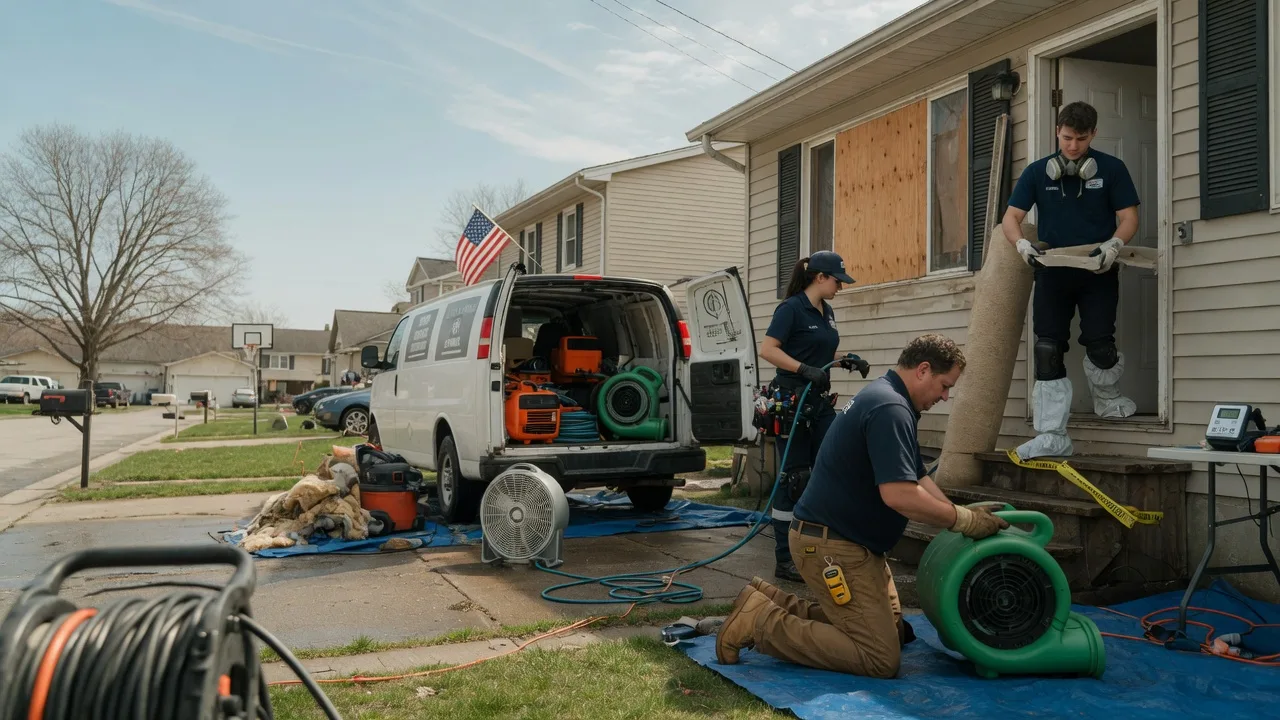 Water Damage Restoration in Honor, MI near me